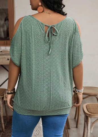 Зелена блуза SHEIN