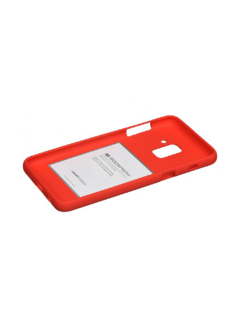Чохол для, SF Jelly, RED Goospery Samsung Galaxy A8 (A530) червоний