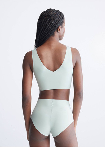 М'ятний топ бюстгальтер Calvin Klein без кісточок мікрофібра, поліамід