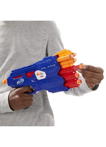 Бластер Nerf N-Strike Elite and Mega DualStrike Blaster Двойной выстрел (B4619) Hasbro (255254303)