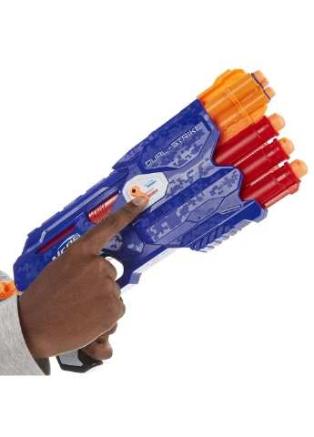 Бластер Nerf N-Strike Elite and Mega DualStrike Blaster Двойной выстрел (B4619) Hasbro (255254303)