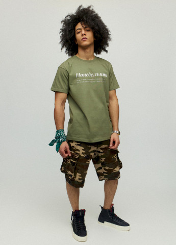 Хакі (оливкова) футболка чоловіча YAPPI