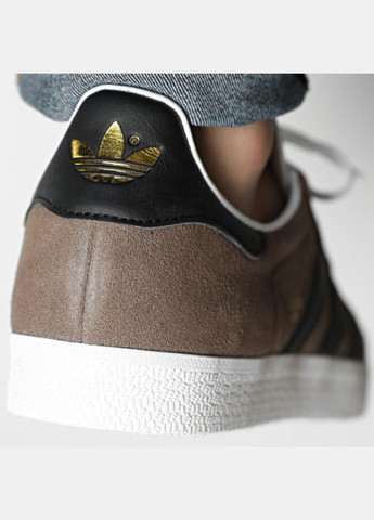 Кроссовки ID3190 adidas Gazelle Earth Strata Black коричневые демисезоны (317279514)