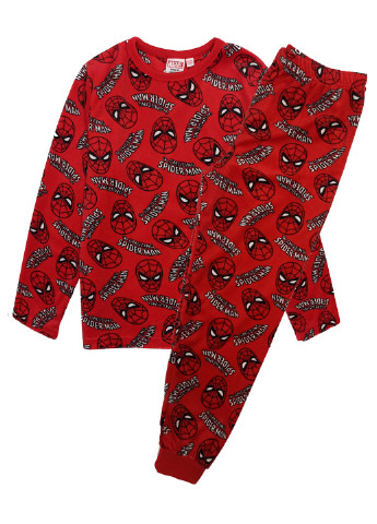 Красная всесезон пижама (свитшот, брюки) Marvel