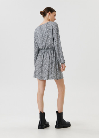 Чорно-білий кежуал сукня Sinsay з абстрактним візерунком