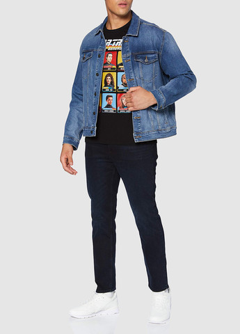 Черная футболка Cotton Division