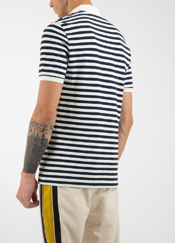 Цветная футболка-поло для мужчин Gucci в полоску