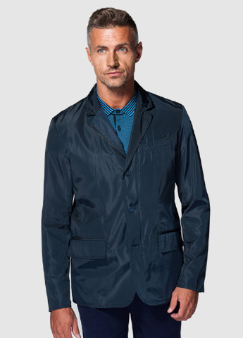 Темно-синяя демисезонная куртка Arber