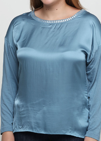 Голубая демисезонная блуза Betty Barclay