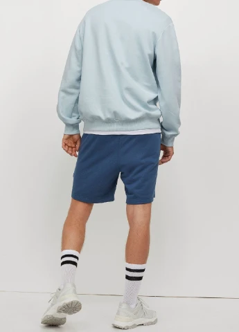 Светло-голубой свитшот H&M (252627296)