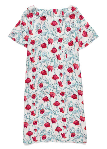 Белое кэжуал платье Mamalicious с цветочным принтом