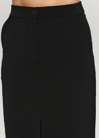 Черная кэжуал однотонная юбка Gingier Studio карандаш