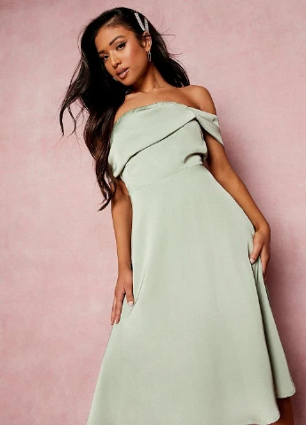 Зелена сукня Boohoo