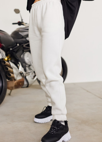 Белые кэжуал демисезонные брюки ST-Seventeen