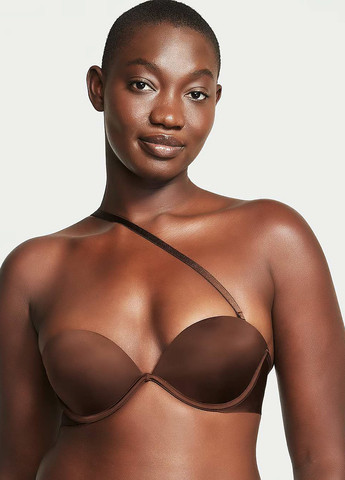 Коричневый демисезонный комплект (бюстгальтер, трусики) Victoria's Secret