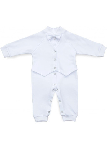 Белый демисезонный набор детской одежды тм баранчик бо для хрещення (078-01-56b-white) Power