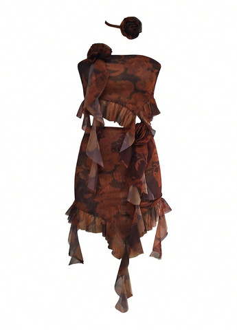 Костюм (топ, спідниця) SHEIN (331110276)