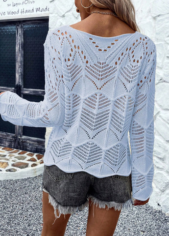 Світло-блакитний демісезонний джемпер джемпер SHEIN