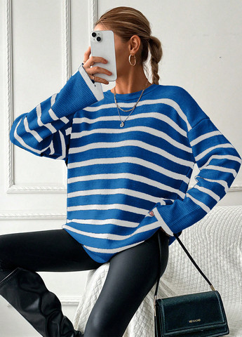 Синий демисезонный джемпер джемпер SHEIN