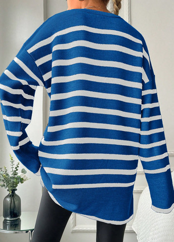 Синий демисезонный джемпер джемпер SHEIN