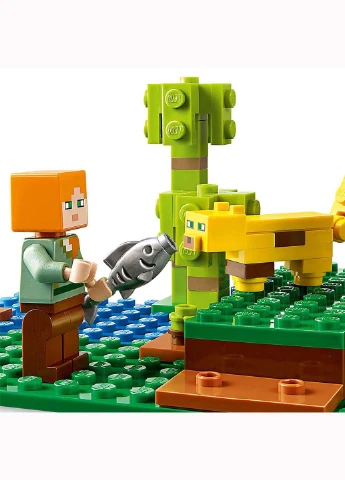 Конструктор Lego Minecraft Ферма панд 204 детали (207383100)