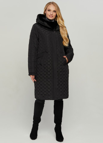 Чорна зимня куртка Miledi
