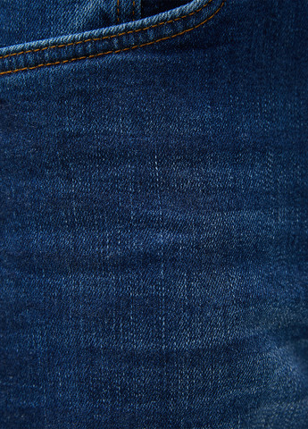 Темно-синие демисезонные регюлар фит джинсы KOTON