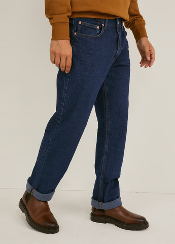 Индиго демисезонные зауженные джинсы C&A