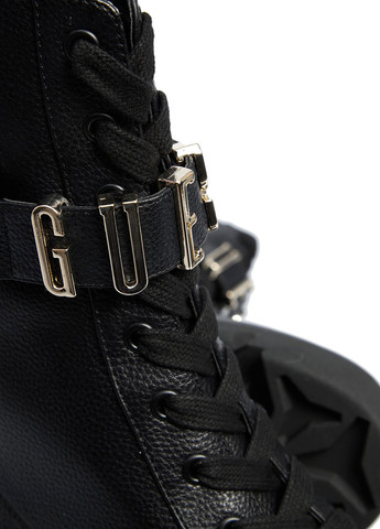 Осенние ботинки Guess с логотипом, со шнуровкой из искусственной кожи