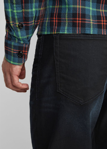 Черные демисезонные зауженные джинсы Diesel