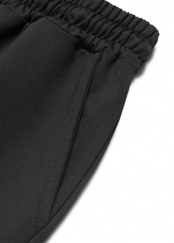 Комбинированный летний костюм (футболка, шорты) с шортами SHEIN