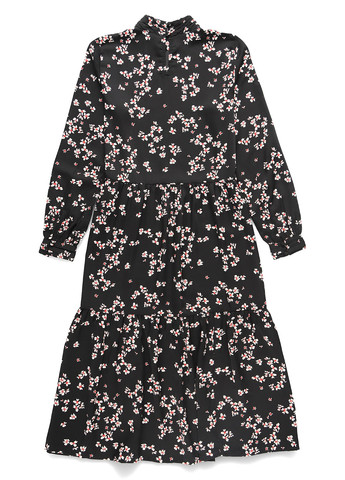 Комбінована кежуал сукня а-силует Vero Moda з квітковим принтом