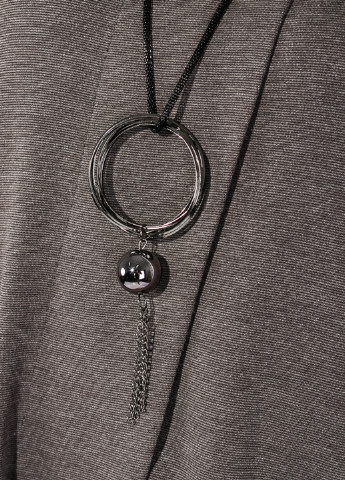 Серое кэжуал платье IMOGEN меланжевое