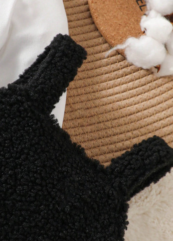 Чорно-білий демісезонний комплект (гольф, сукня) SHEIN