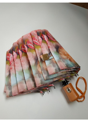 Комбинированный зонт полуавтоматический женский 100 см S&L (195705502)