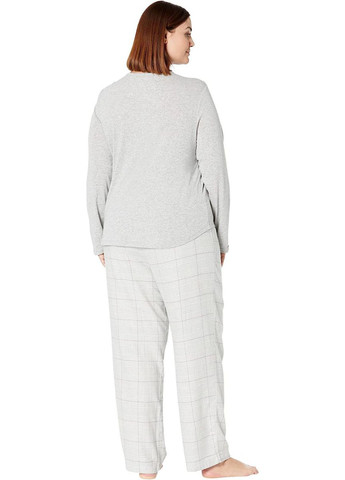 Серая всесезон пижама (лонгслив, брюки) лонгслив + брюки Ralph Lauren