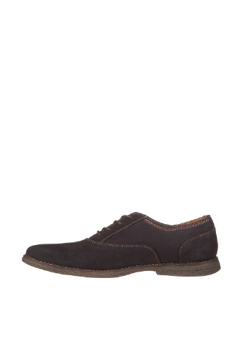 Темно-коричневые кэжуал туфли Casual на шнурках