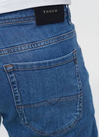 Синие демисезонные прямые джинсы Trend Collection