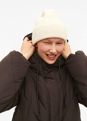 Темно-коричневая демисезонная куртка Monki