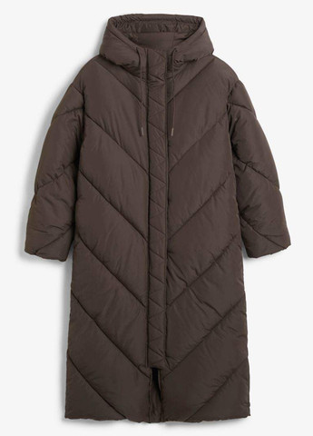 Темно-коричневая демисезонная куртка Monki