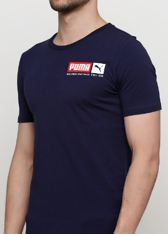 Темно-синяя футболка Puma Blank Program