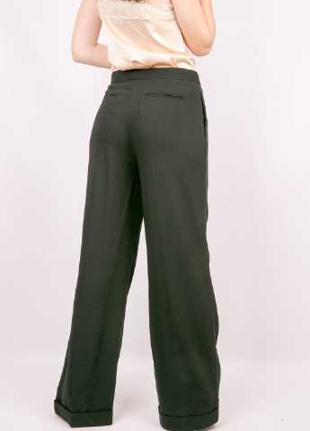 Черные кэжуал демисезонные палаццо брюки Ralph Lauren