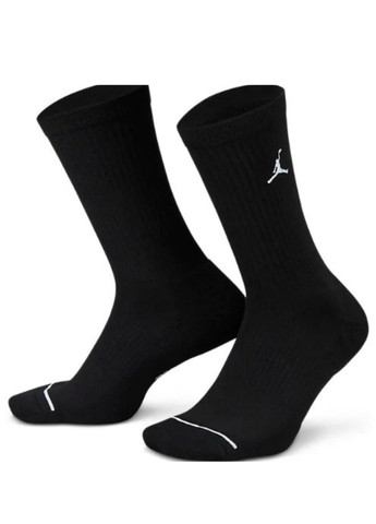 Чёрные носки dx9632-010 (3 шт.) Jordan логотипы (311692773)