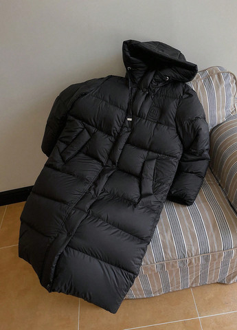 Черная зимняя куртка SHEIN