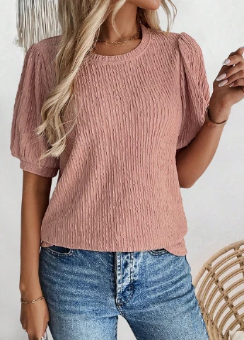 Персикова блуза SHEIN