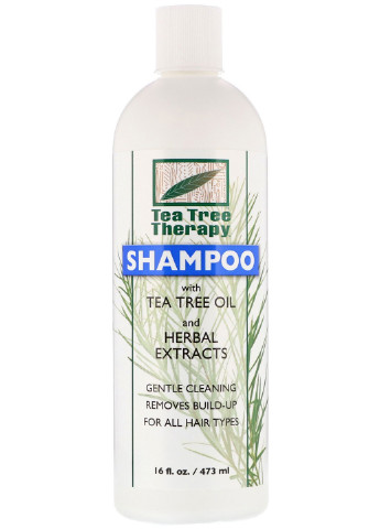 Шампунь для волос с маслом чайного дерева и травяными экстрактами, 473 мл Tea Tree Therapy (243683183)
