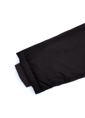 Черная зимняя куртка удлиненная зимняя mona 2 Huppa