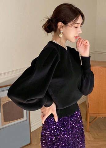 Черный демисезонный джемпер джемпер Dazy