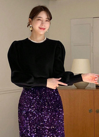 Черный демисезонный джемпер джемпер Dazy