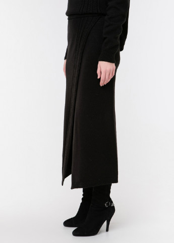 Черная кэжуал однотонная юбка Sewel а-силуэта (трапеция)